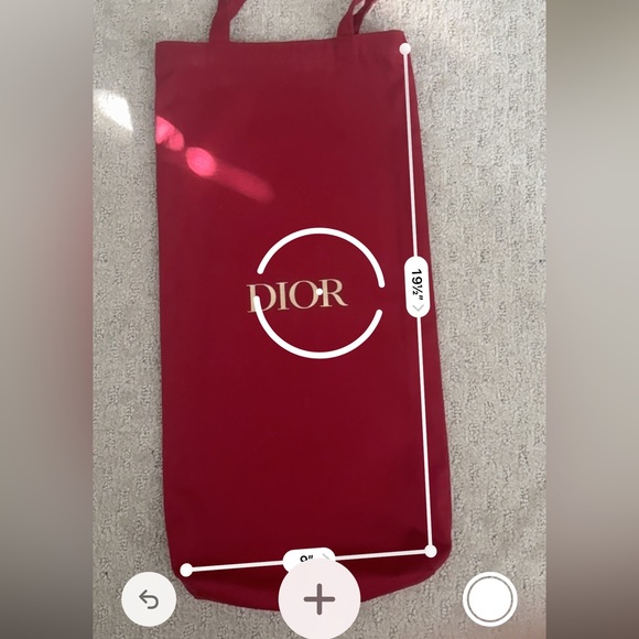 Dior canvas bag 9”x19.5” - Picture 2 of 5